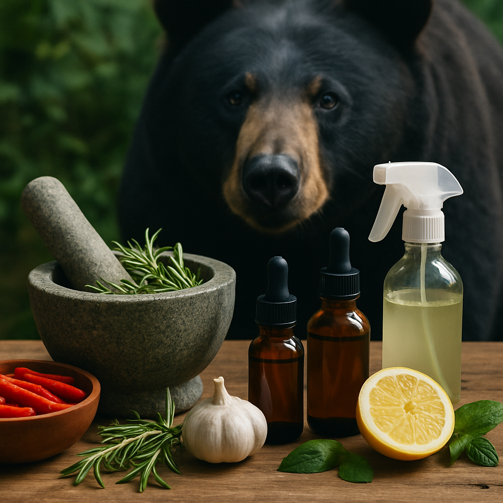 Natural Black Bear Deterrents: Effective Smells, Homemade Sprays, and How to Keep Bears Out of Your Yard