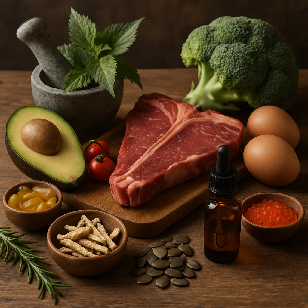 Best Foods, Vitamins, and Natural Supplements to Boost Testosterone in Men and Support Libido