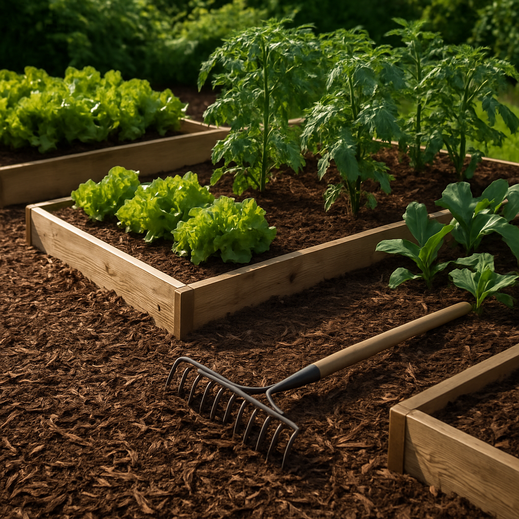 Mulch in Vegetable Gardens: How to Choose and Use the Best Organic Mulch for Healthy Beds and Pathways