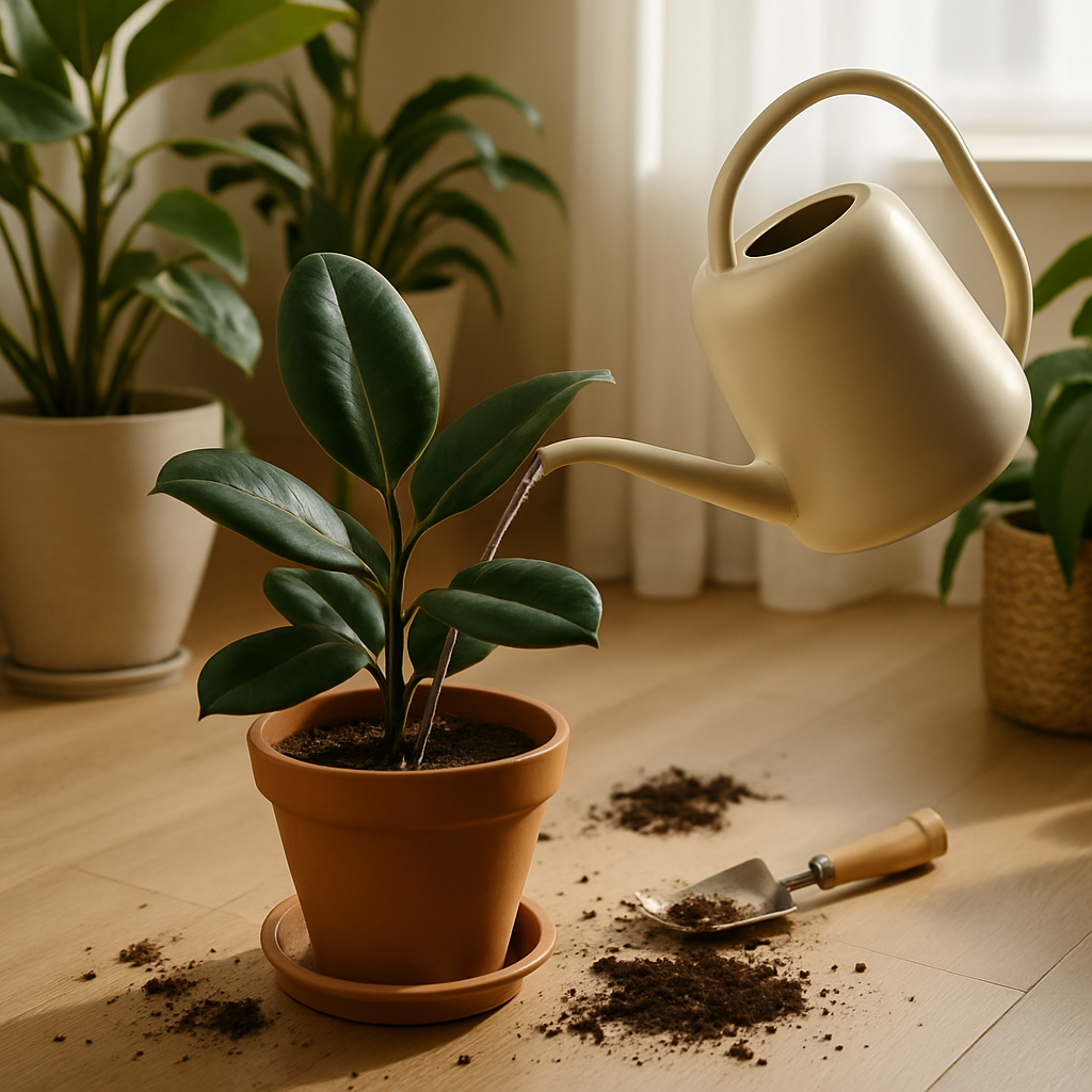 Watering Plants Indoors: How Often Should You Water and Prevent a Mess at Home
