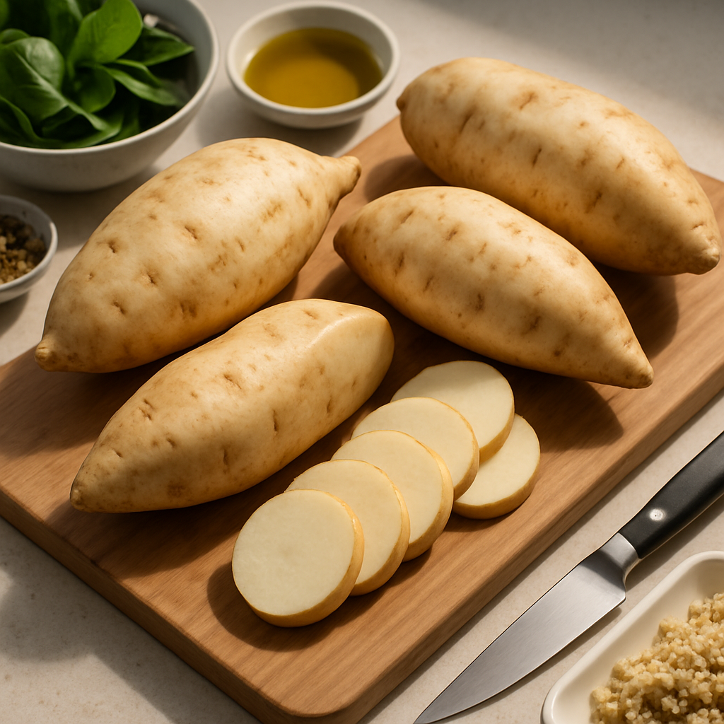 Sweet Potato White Nutrition Facts and How to Cook for Weight Loss and Healthy Recipes