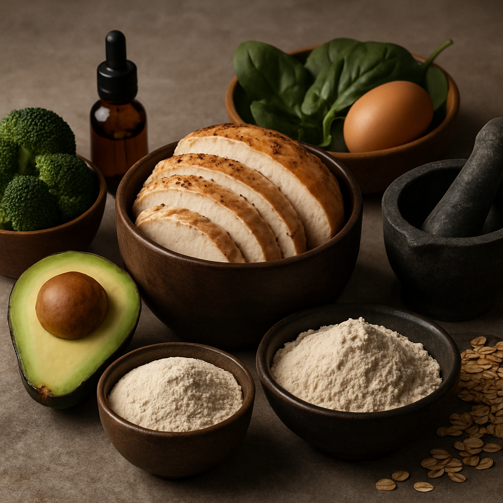 Best Foods For Weight Loss And Muscle Gain: Protein, Flat Stomach, and Bodybuilding Guide