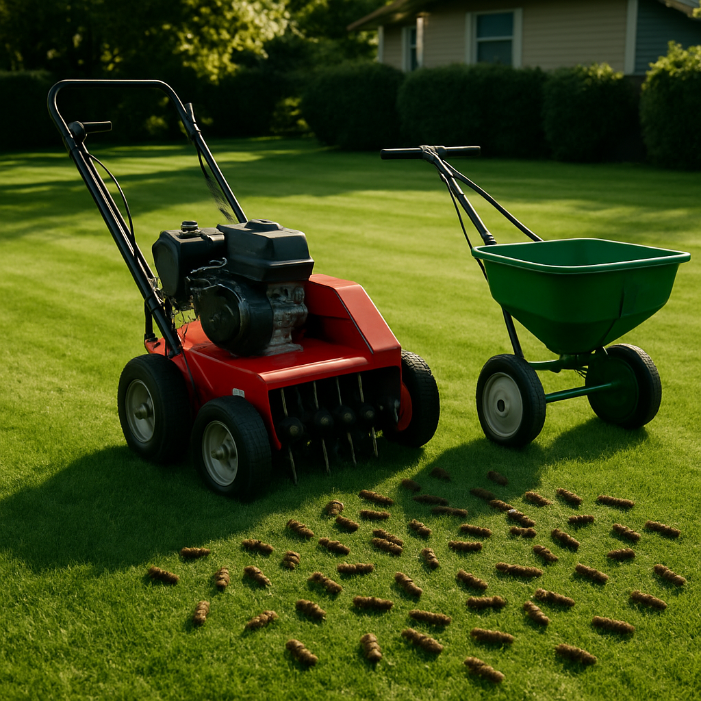 Lawn Aeration Rental: Best Plug Machines, Overseeding, and Core Tool Advice for Homeowners