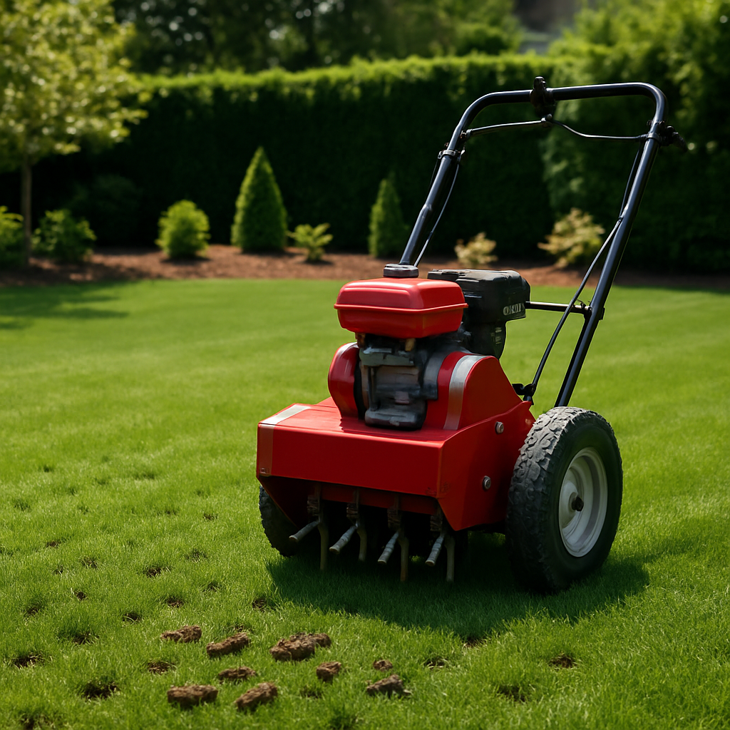 Lawn Aeration Rental: Using a Plug Aerator for Professional Results and Cost Savings