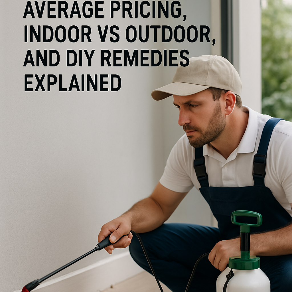 Ant Exterminator Cost: Average Pricing, Indoor vs Outdoor, and DIY Remedies Explained