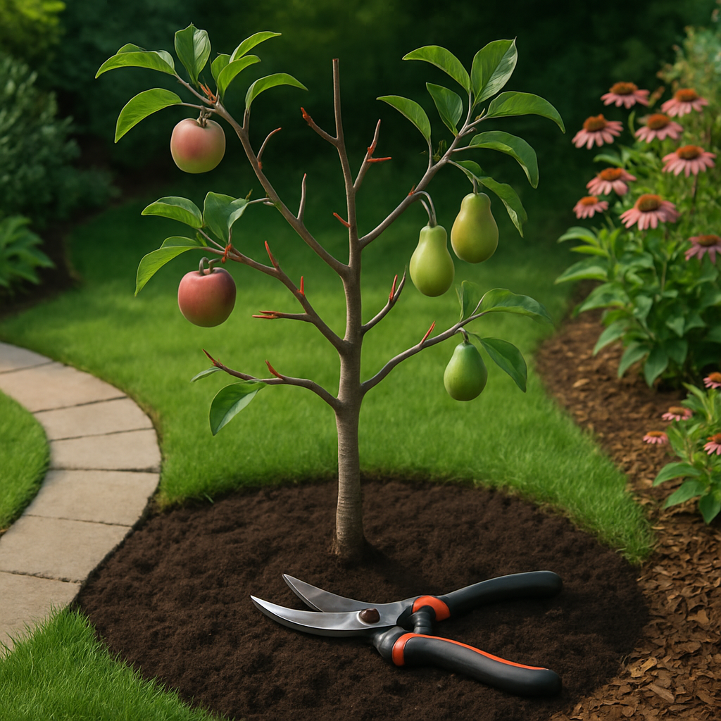Fruit Tree Pruning Diagram: Step-By-Step Guide for Beginners, Apple, and Pear Trees