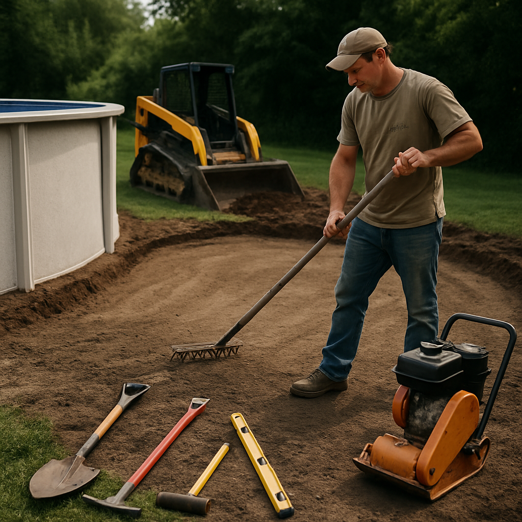 Level Ground Tool Guide: How to Use Tools for Pool Preparation and Small Machine Leveling