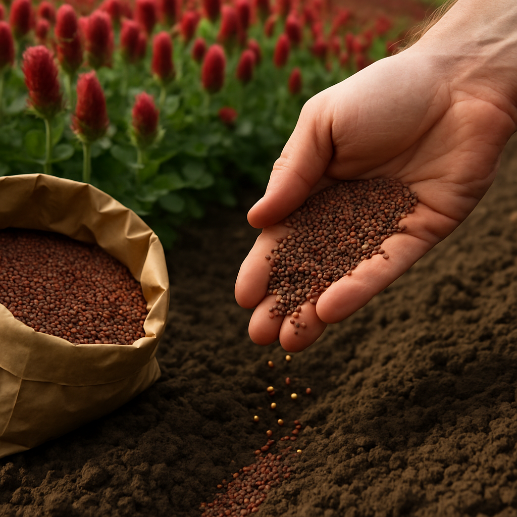 Crimson Clover Seeds: Planting Guide, Benefits, Best Planting Dates and Bulk Rate Tips