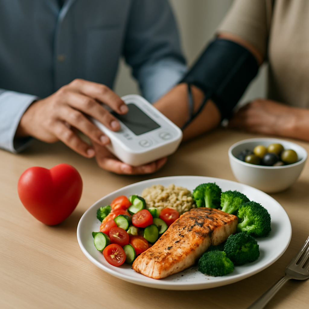 Dash Diet Lower Blood Pressure: Calorie Controlled Mediterranean Meal Plan & Type 2 Diabetes
