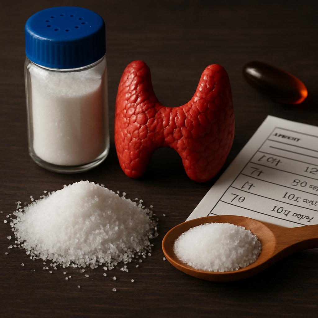Iodized Salt For Thyroid Health: Hormones, Iodine Absorption, and Normal Panel Ranges