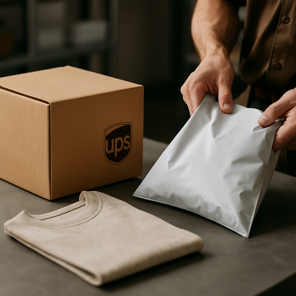 Shipping Bags For Clothes: Choosing Secure Poly Mailers and Shipping with UPS Ground