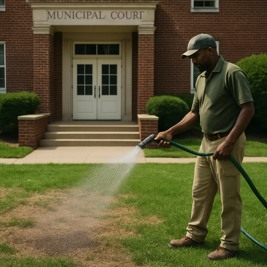 Pine Lawn Municipal Court: Lawn Care Service Tips for Fixing Dry Patches and Healthy Turf