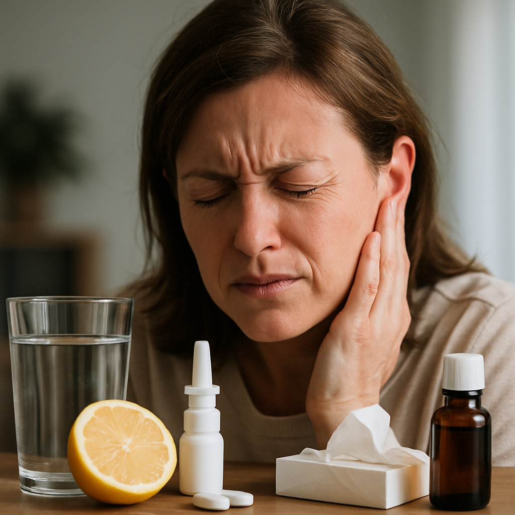 Ear Infection Home Remedies Adults: Allergy Symptoms vs Cold, Pain Relief, and Prevention Tips
