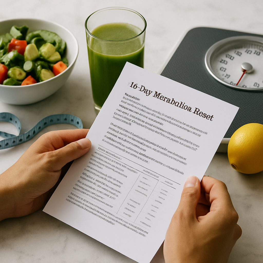 How to Use the 14 Day Metabolism Reset Pdf for Detox, Fasting, and Fat Flush Needs