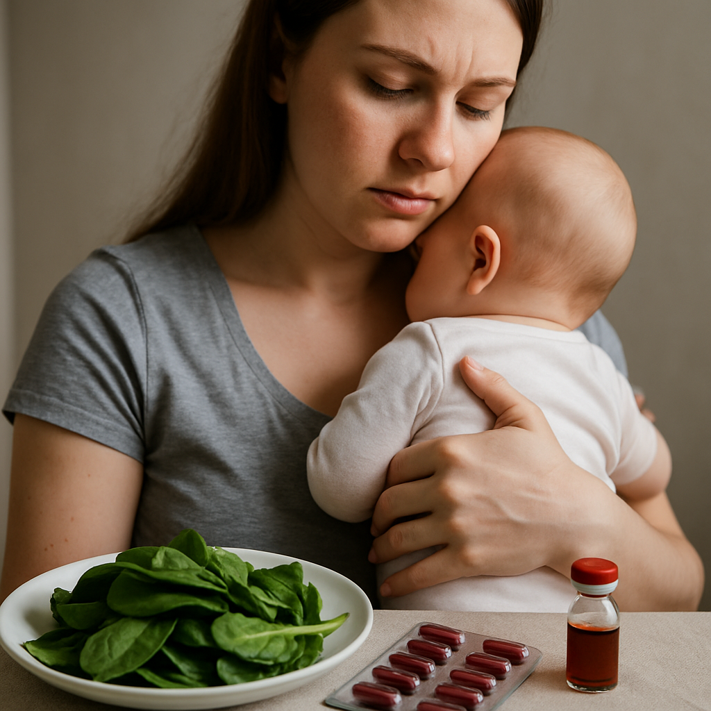 What to Know About Iron Deficiency Post Pregnancy and Its Impact on Anemia, Spinach, and Erythropoietin