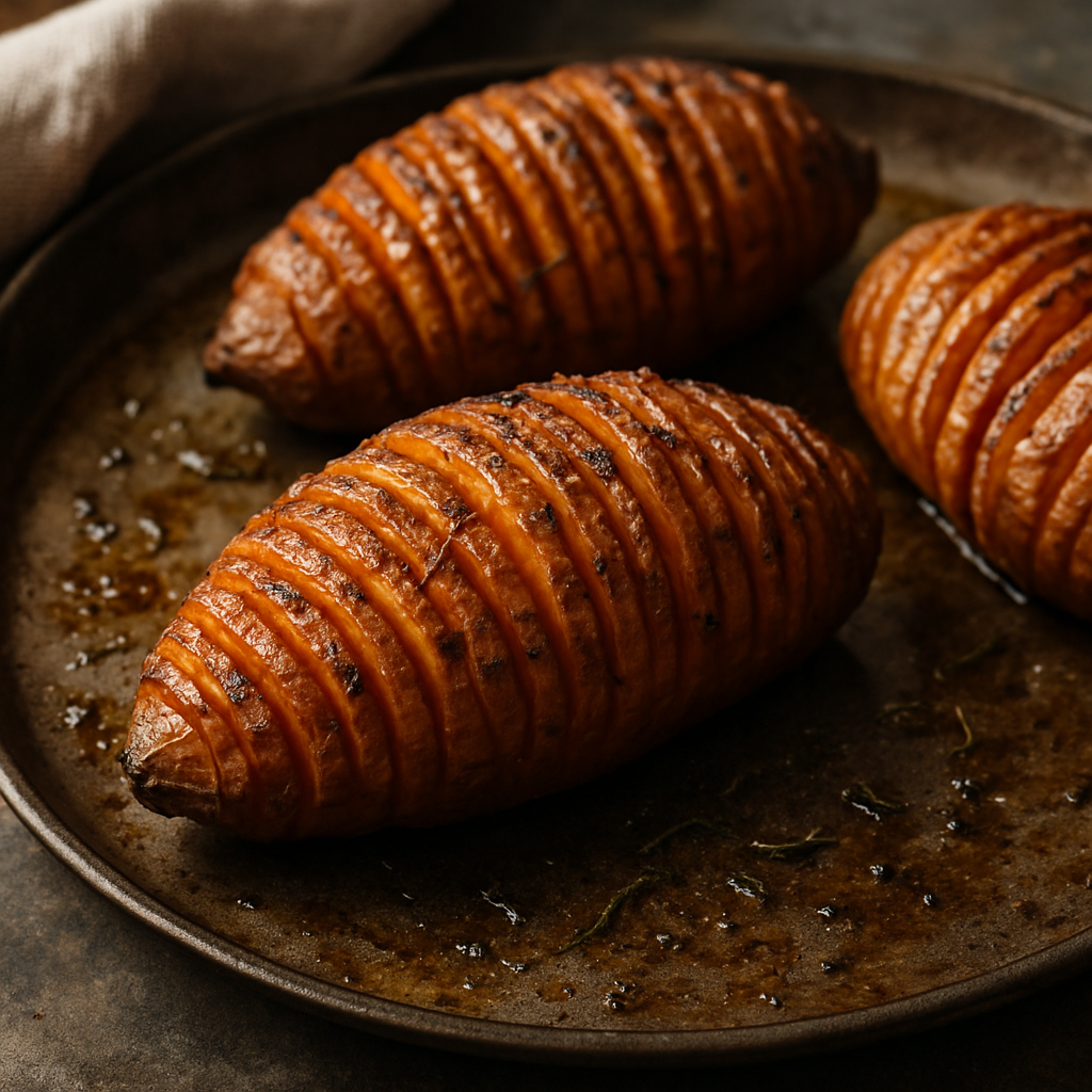 How to Make Hasselback Sweet Potatoes Savory and Crispy for a Healthy Homemade Taste
