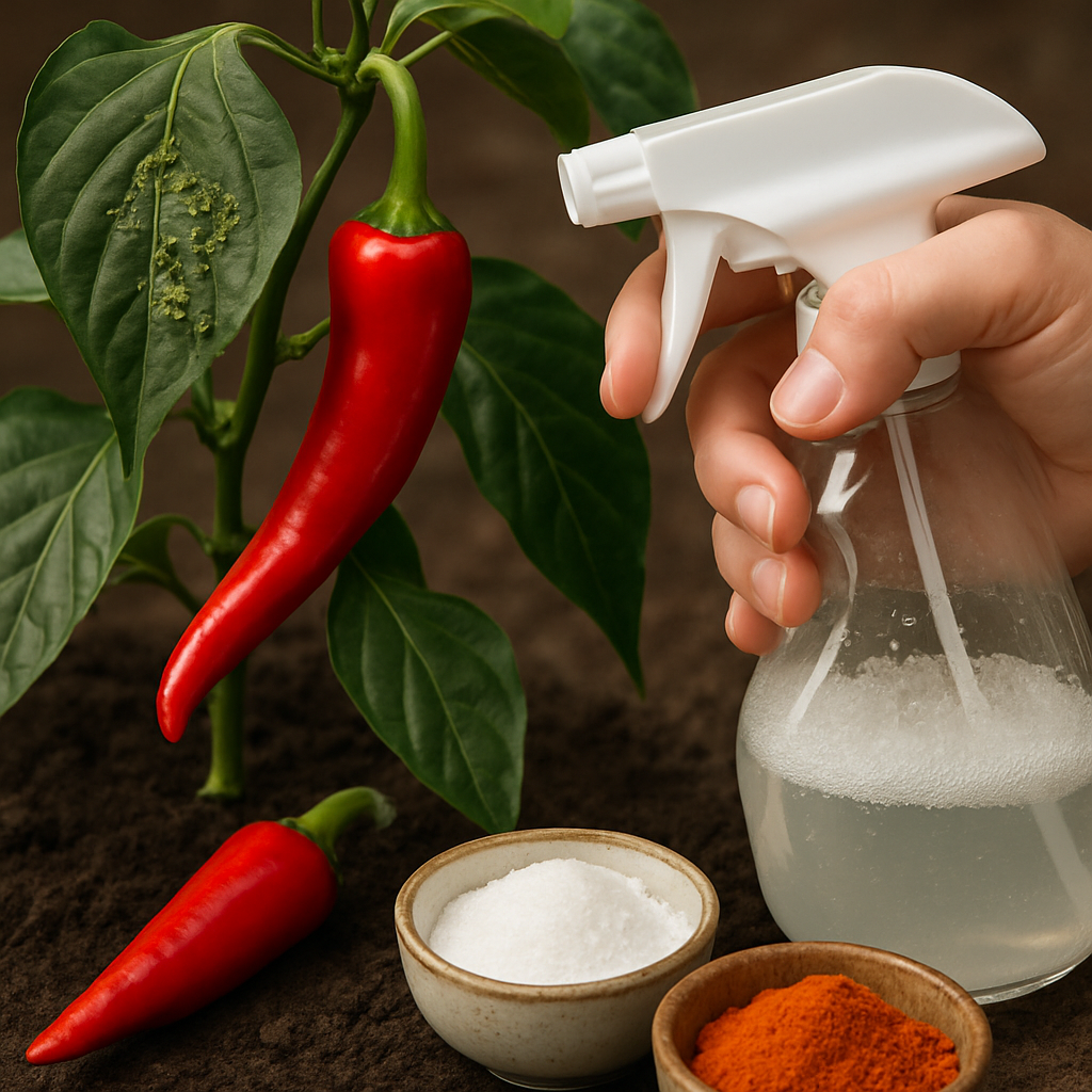 How to Get Rid Of Aphids On Pepper Plants Using Chilli, Dish Soap, and Cayenne Remedies