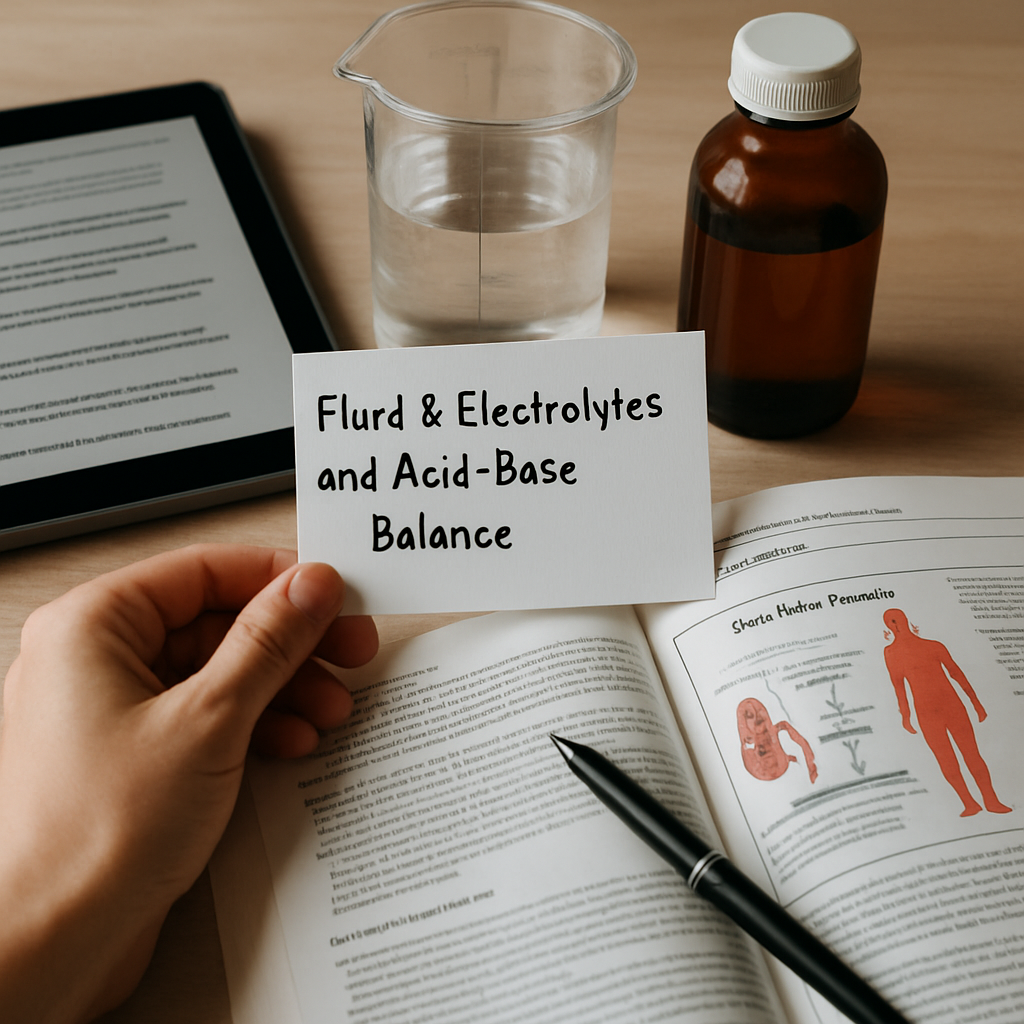 How to Use Fluid Electrolyte And Acid Base Balance Ati Quizlet for Nursing Test Panels