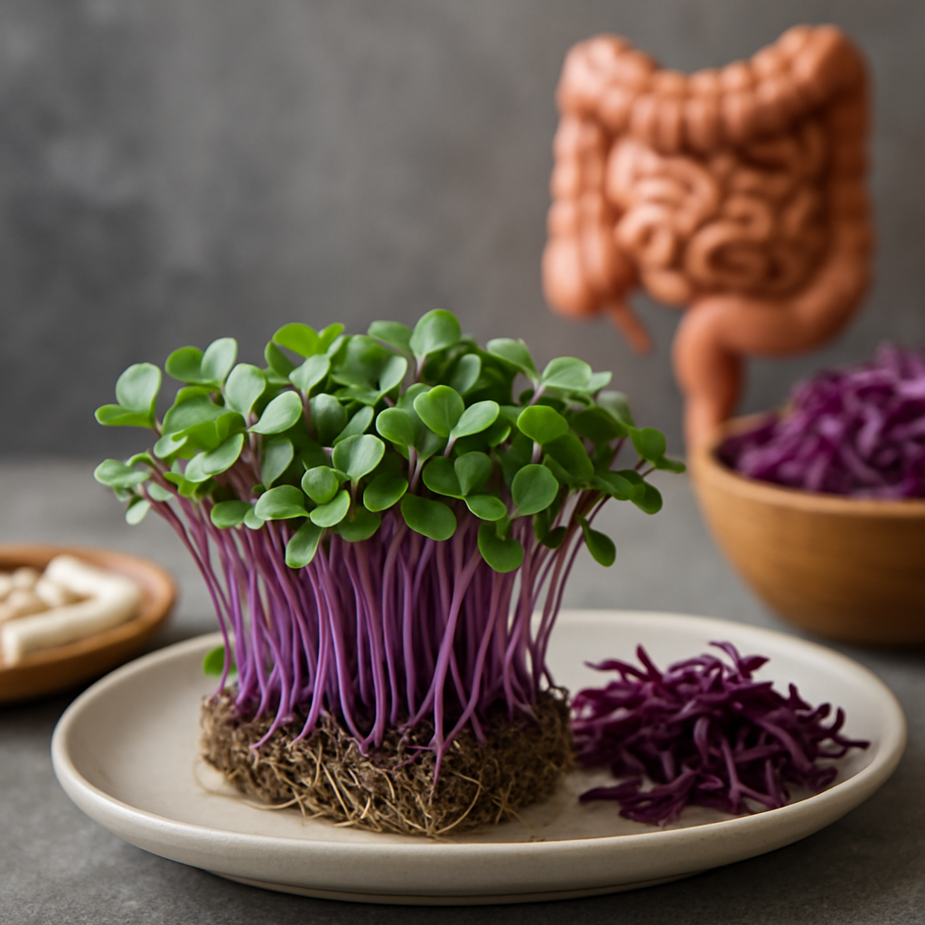 What Are the Red Cabbage Microgreens Benefits for Gut Health, Antioxidants, and Glucosinolates?