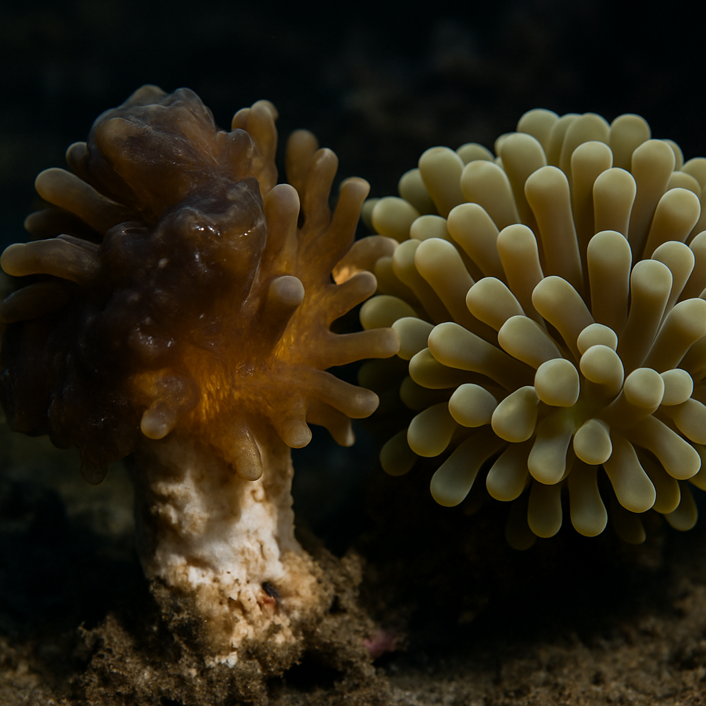 What is Torch Coral Brown Jelly Disease and How Does It Affect Frogspawn and Symptoms Chart