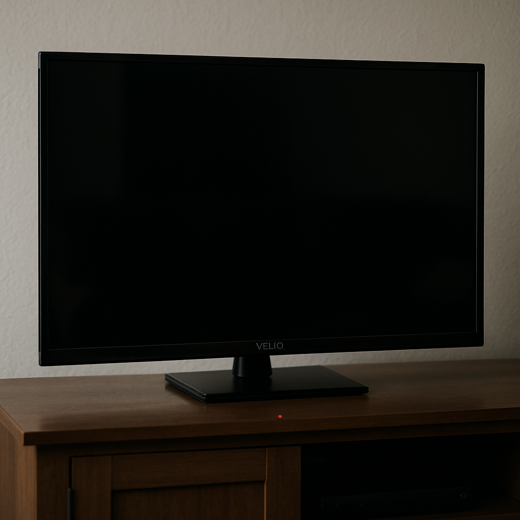 What to Do When Your Vizio TV Powers On But Black Screen Appears and Red Light Flickers