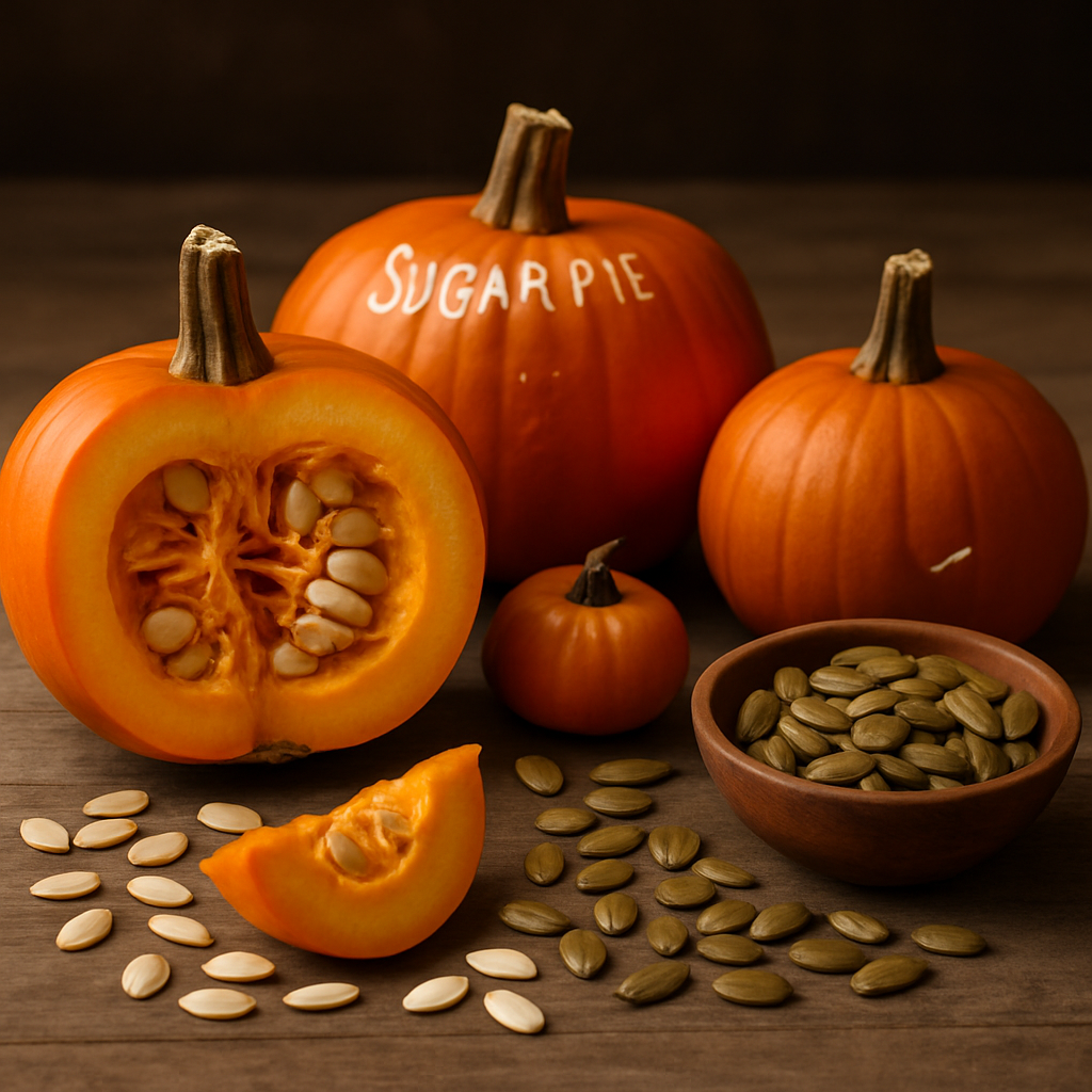 What Sets Early Sweet Sugar Pie Pumpkin Seeds Apart in Heirloom, Hulless, and Mini Varieties