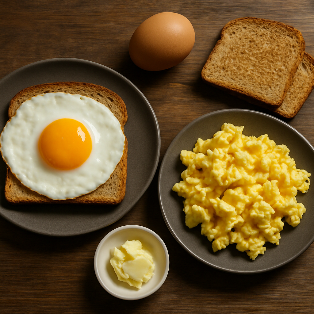 What to Know About Fried Egg Vs Scrambled Egg Nutrition for Calories, Omelets, and Toast