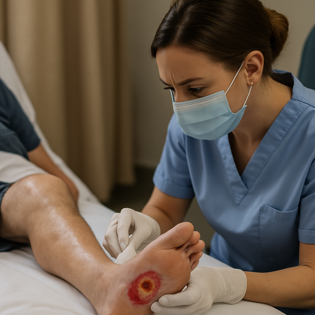 How International Best Practice Guidelines for Wound Management in Diabetic Foot Ulcers Shape Specialist Nursing Assessment and Infection Prevention