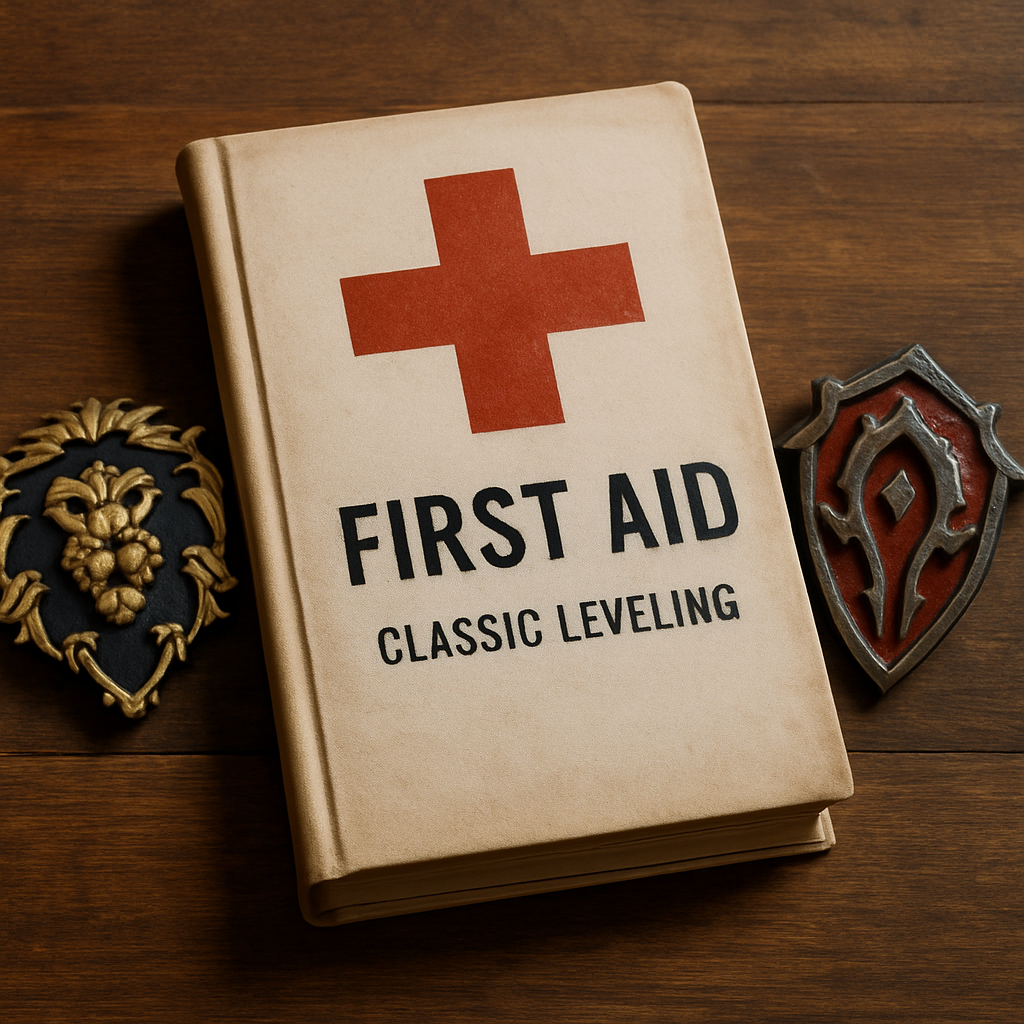 A Tbc Anniversary First Aid Guide for Classic Leveling: Trainer Book and Alliance vs Horde Skills