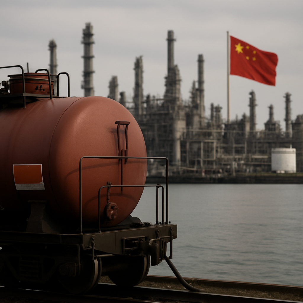 China's Refined Fuel Exports Rise 12.7% in August as Controls Ease