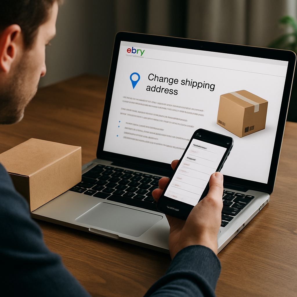 How to Change the Shipping Address on an eBay Order: What to Check and Do Next