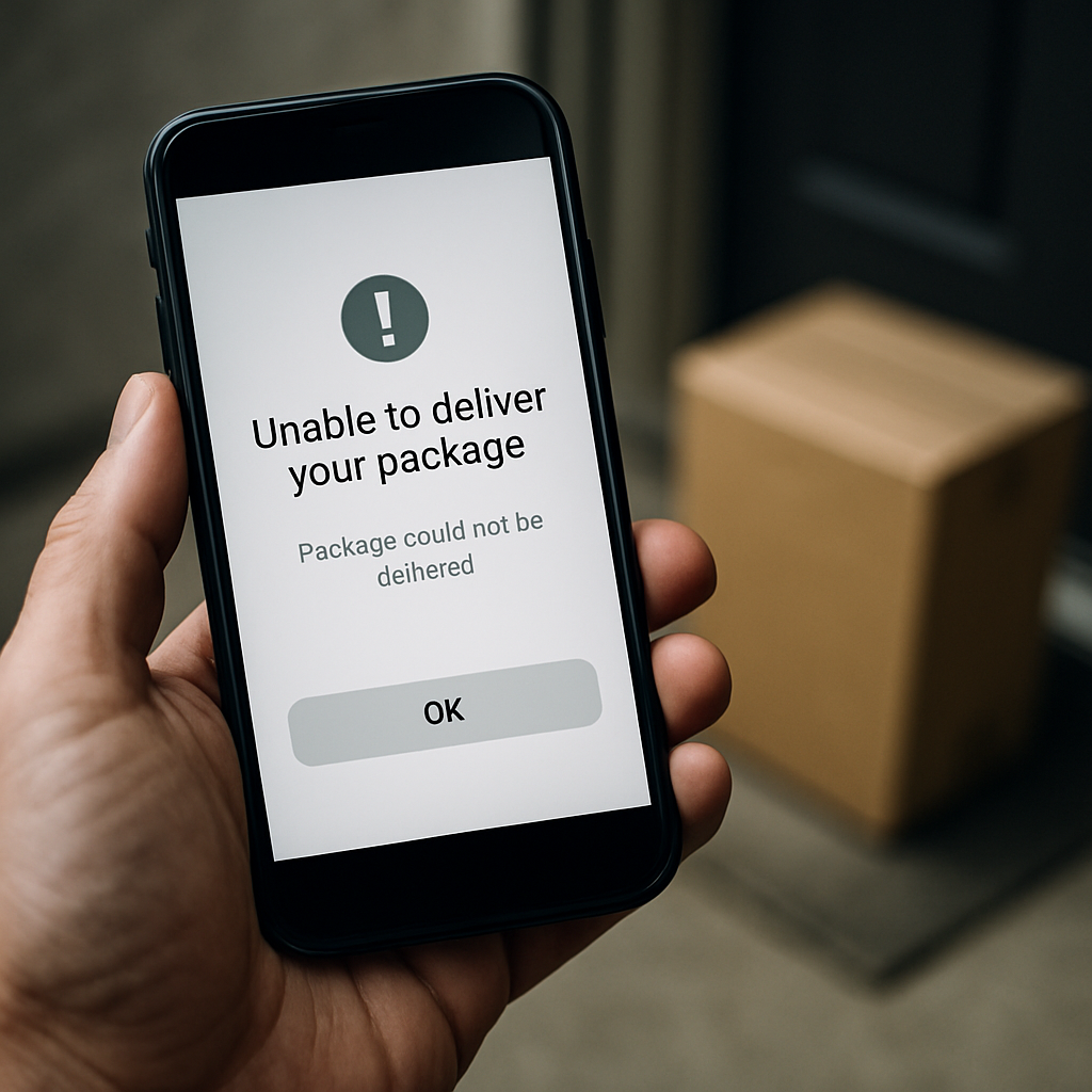 OnTrac “Was Unable to Deliver Your Package” Text: What It Means and What to Do Next