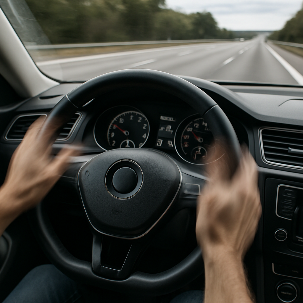 Steering Wheel Shakes When Braking at High Speeds: Causes, Checks and Fixes