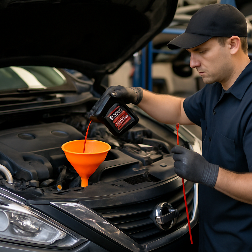 Nissan Altima Transmission Fluid Change: What to Verify Before Service
