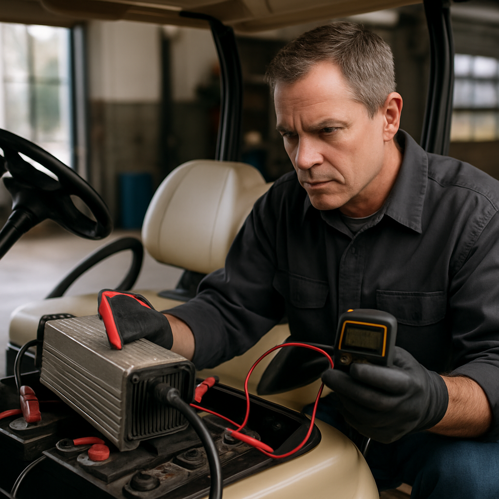 Golf Cart Battery Charger Repair: Troubleshooting, Testing and When to Call a Pro