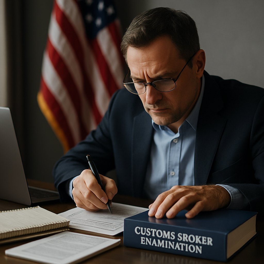 Customs Broker License Examination Study Guide: Exam Format, Study Plan, and Practice Resources