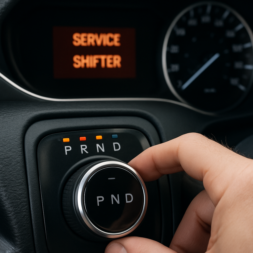 2023 Chrysler Pacifica Service Shifter Message: Causes, Reset & What to Do