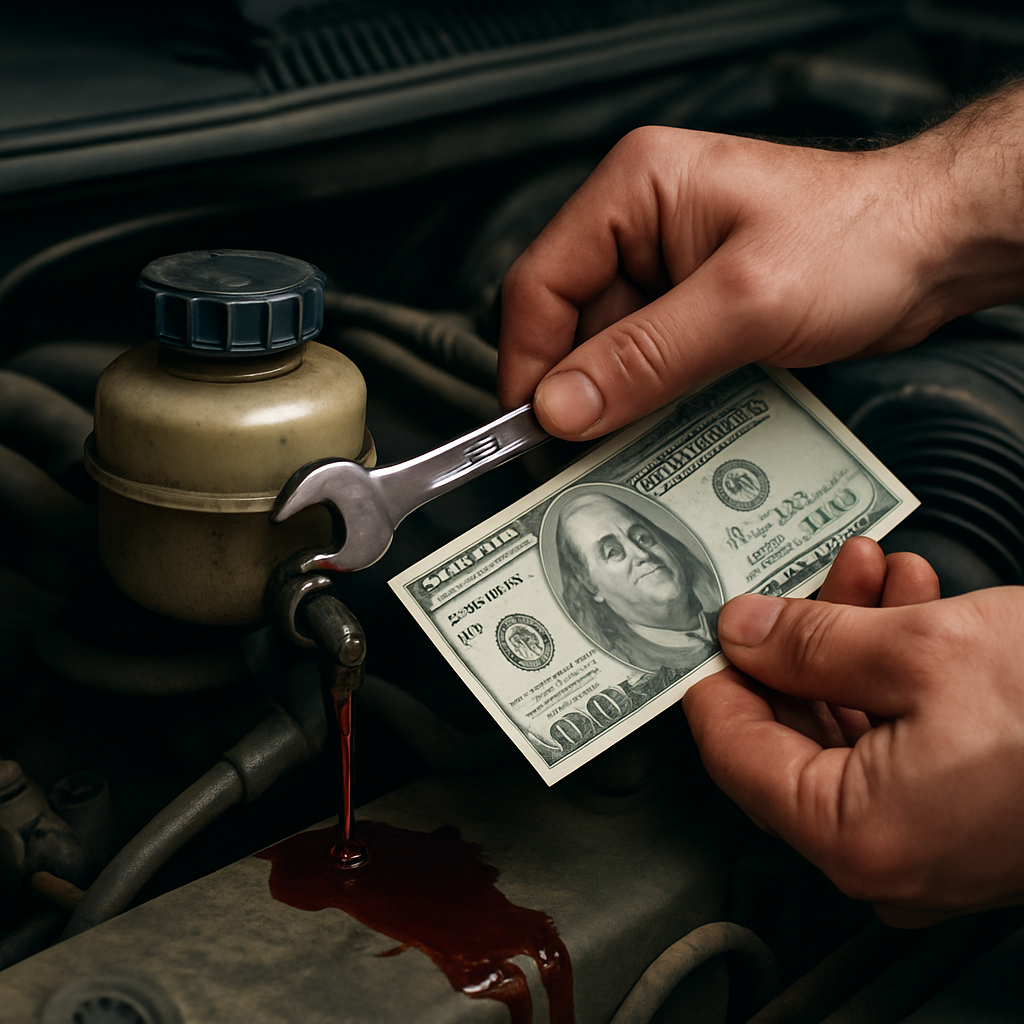 Power Steering Fluid Leak Repair Cost