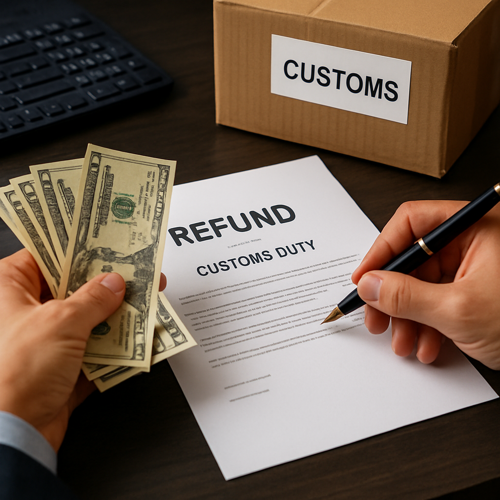 How to Get a Refund for Excess Customs Duty Paid