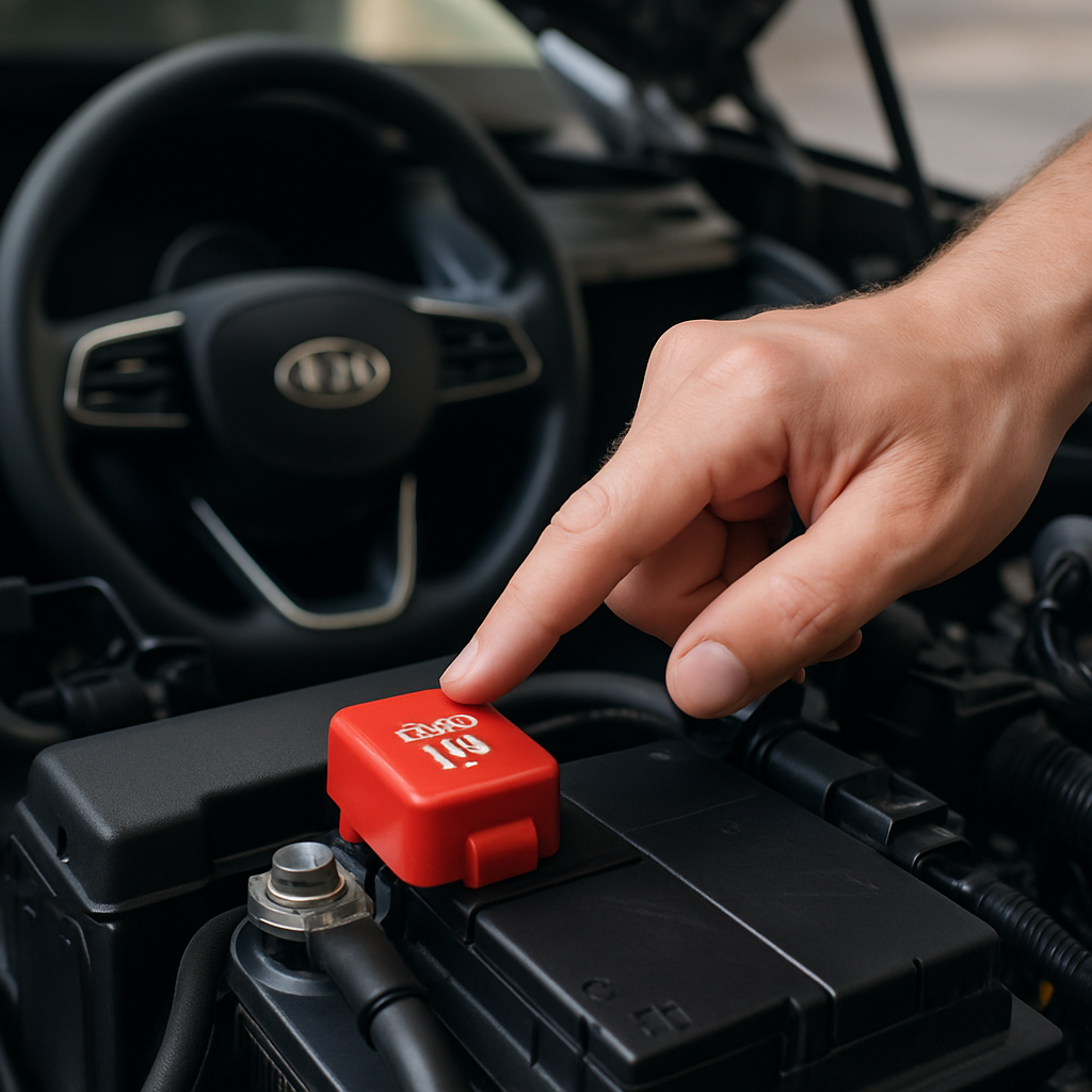 Kia Niro 12V Battery Reset Button: What It Does and Where to Check