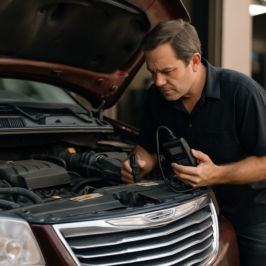 Chrysler Town & Country P1128 Code: Meaning and Whether You Can Drive