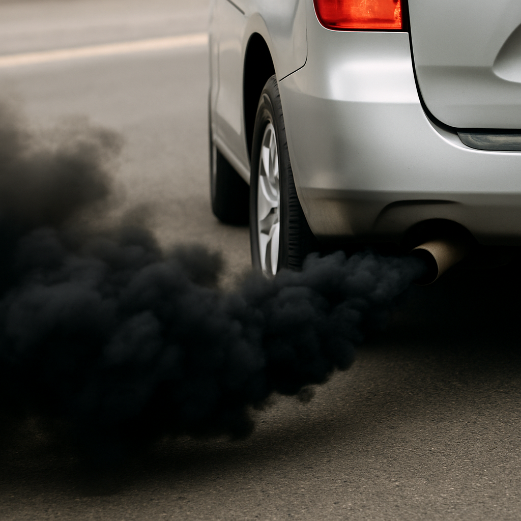Black Smoke From the Exhaust When Accelerating: Causes and Fixes