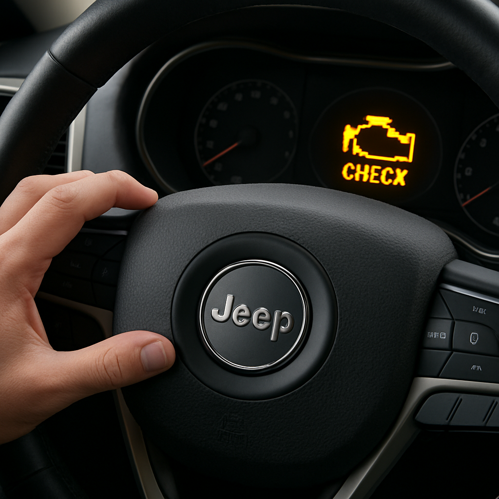 Jeep Grand Cherokee Check Engine Light Blinking: Meaning, Causes and What to Do